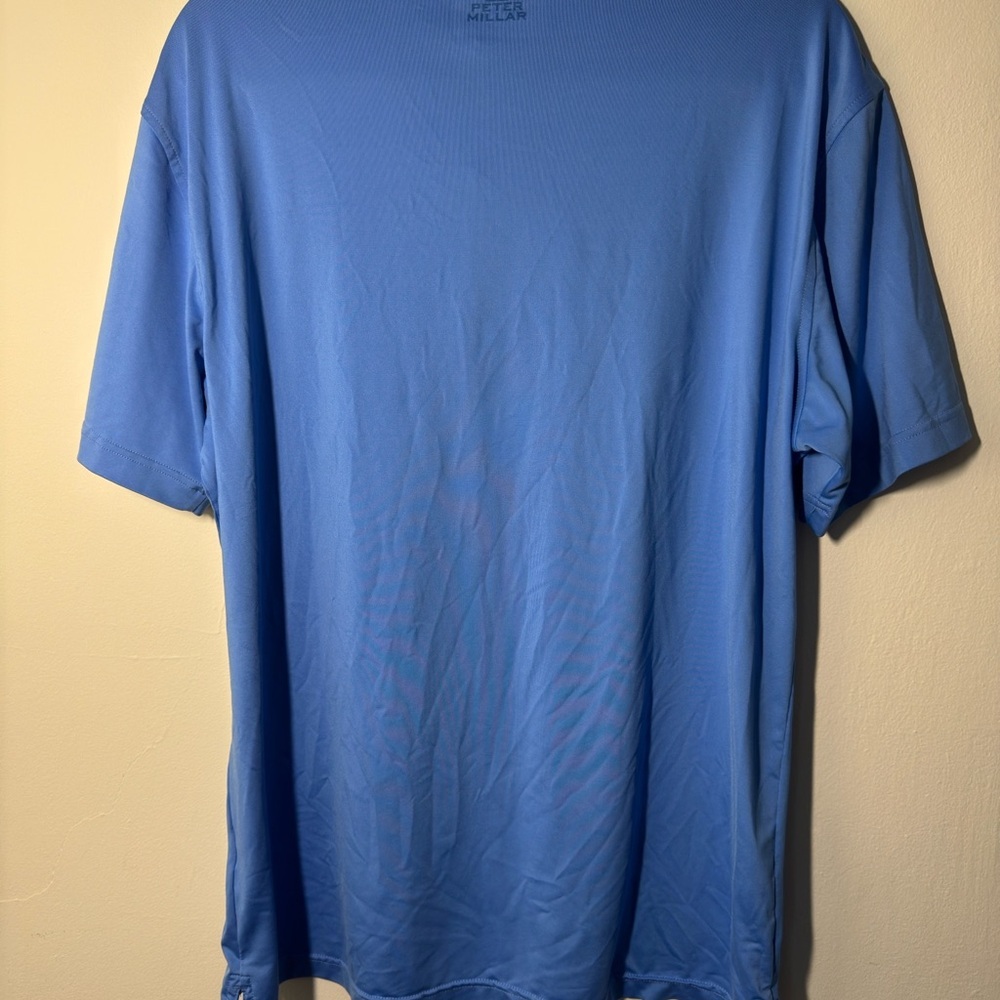 “Peter Millar” Men's Blue Polo Shirt - Picture 4 of 6